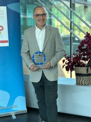 Jean-Philippe wons Galbahe Inovation award mondragon assembly